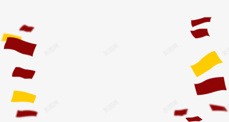 漂浮的彩带psd免抠素材_新图网 https://ixintu.com 促销 几何 商务 多边形 彩带 扁平 电商 背景