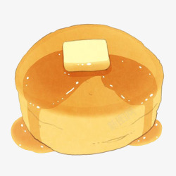 手绘蜂蜜蛋糕手绘蜂蜜蛋糕高清图片
