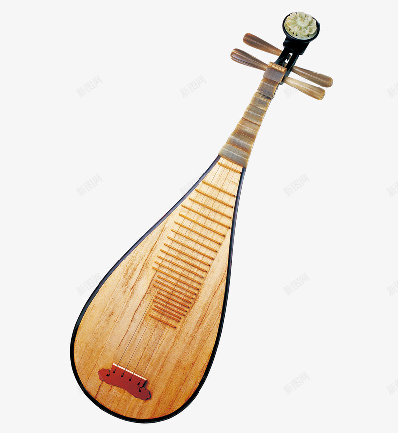 中国古典乐器琵琶png免抠素材_新图网 https://ixintu.com 中国古典 乐器 琵琶 装饰 设计