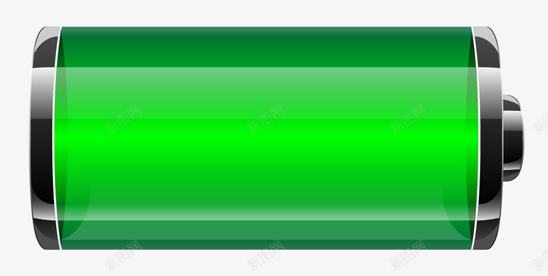 绿色节能电池图案png免抠素材_新图网 https://ixintu.com 图案 电池 绿色 节能