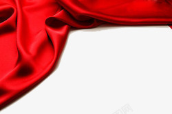 红色锦缎红色绸缎高清图片