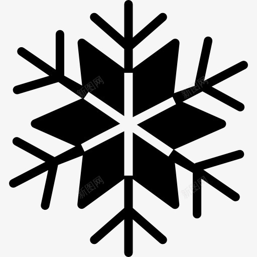 Snowflake图标png_新图网 https://ixintu.com 冬天 天气 寒冷 自然 雪 雪花