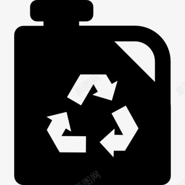 回收油图标图标