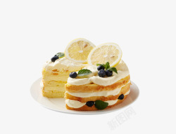 裸蛋糕多层水果裸蛋糕高清图片