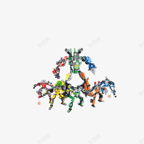 玩具png免抠素材_新图网 https://ixintu.com 儿童节玩具店促销儿童积木
