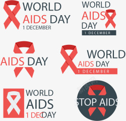 关爱病人艾滋病日图标高清图片