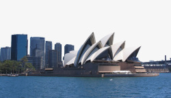 亚洲着名景点著名建筑悉尼歌剧院高清图片