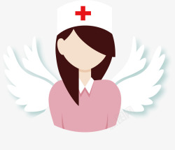 医院护士展板图片卡通白衣天使高清图片