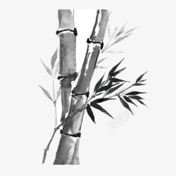 竹子图案水墨竹子高清图片