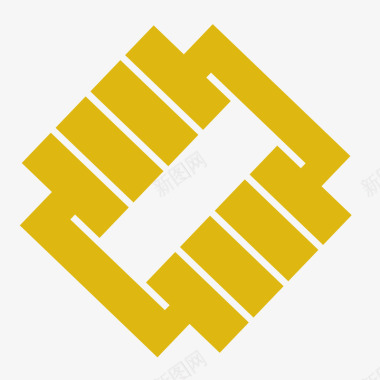 黄色浙商银行logo矢量图图标图标