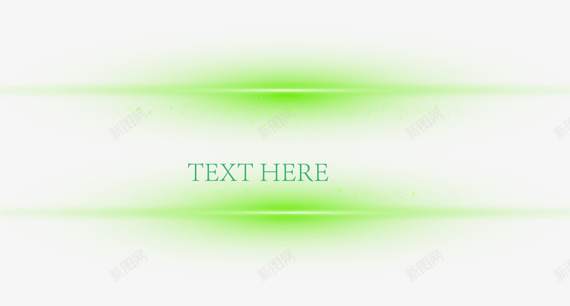 绿色光线科技商务标题框png免抠素材_新图网 https://ixintu.com 亮线 商务 标题框矢量图 科技 科技标题框 绿色光线
