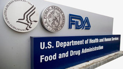 大气简洁企业FDA认证标志图素材