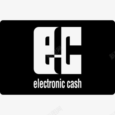 电子现金支付卡的标志图标图标