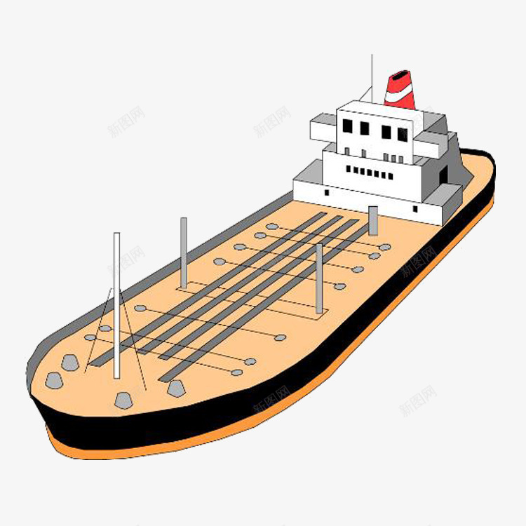 货轮图形png免抠素材_新图网 https://ixintu.com 乌篷船 划艇 图像 图形 帆船 渔船 船 船舶 设计