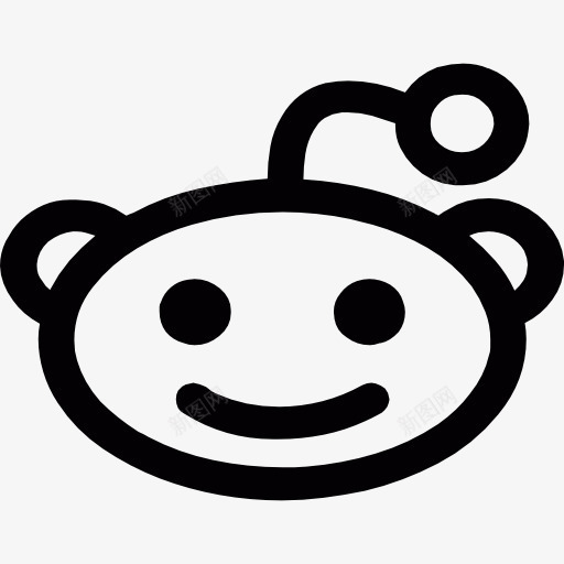 Reddit的外星人图标png_新图网 https://ixintu.com 标志 标识 社会 社会网络 网站 网站的标志