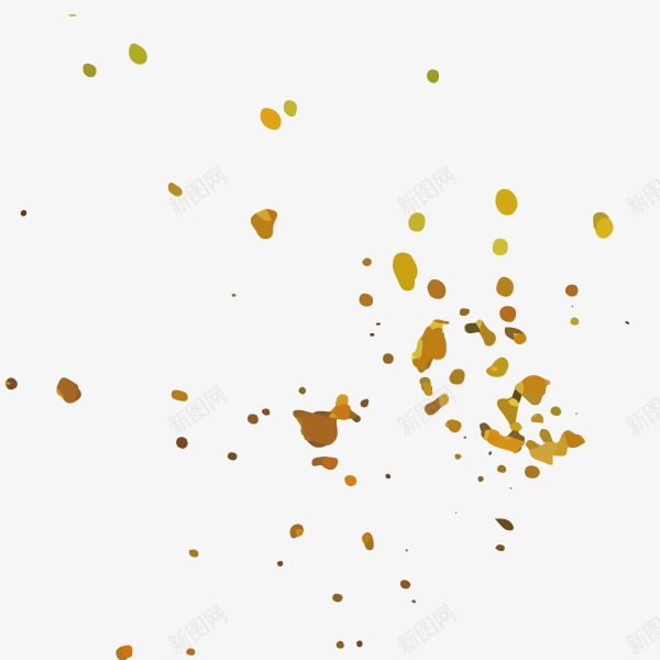 墨汁滴落png免抠素材_新图网 https://ixintu.com 形状 溅落 碎点 碎片 装饰 食品