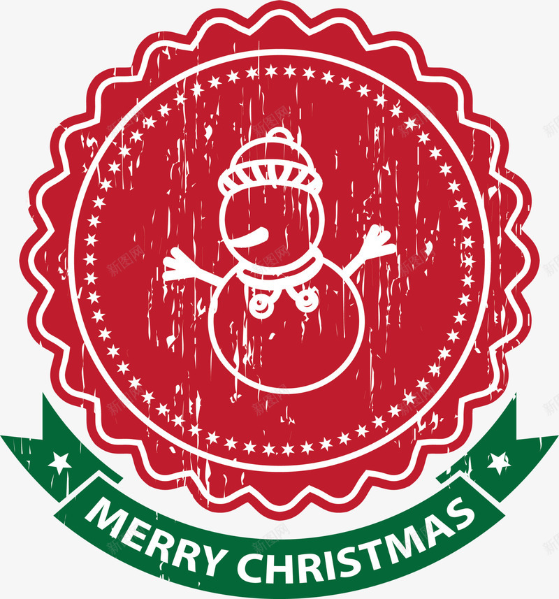 红色雪人标签png免抠素材_新图网 https://ixintu.com winter 冬天 冬季 圣诞快乐 圣诞节 寒冬 红色标签 雪人标志