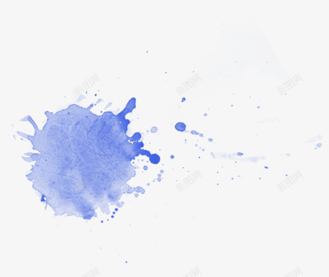 水彩颜料png免抠素材_新图网 https://ixintu.com 喷溅 墨迹 彩色 涂抹 色彩 颜料 颜料水滴