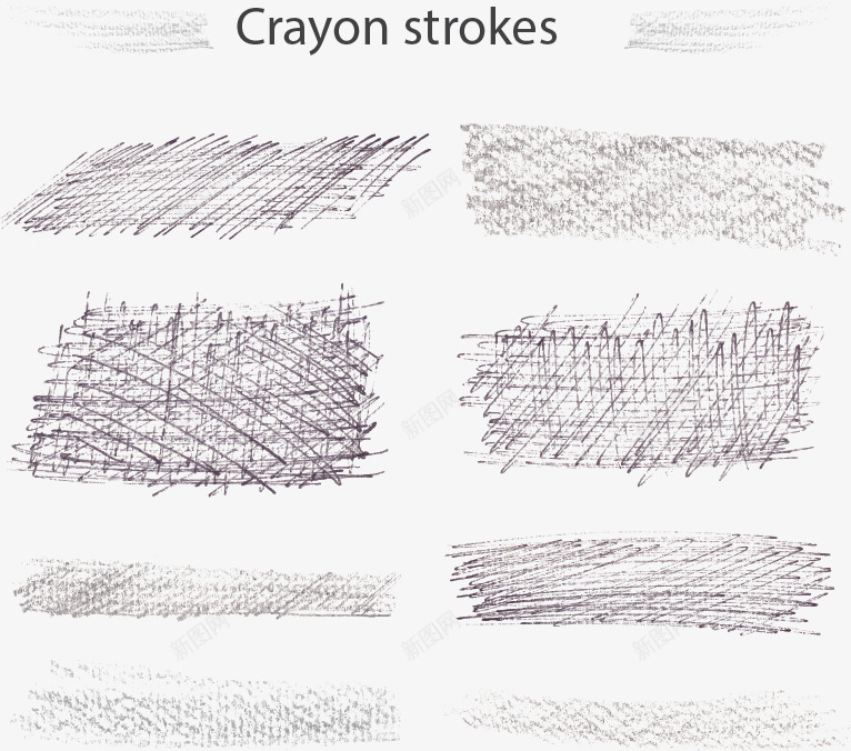铅笔笔触png免抠素材_新图网 https://ixintu.com 免扣png素材 免费png素材 手绘素描 素描 铅笔画图