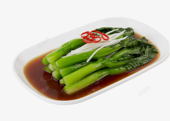 辣椒芥蓝png免抠素材_新图网 https://ixintu.com 产品实物 素菜 芥蓝 辣椒 食品
