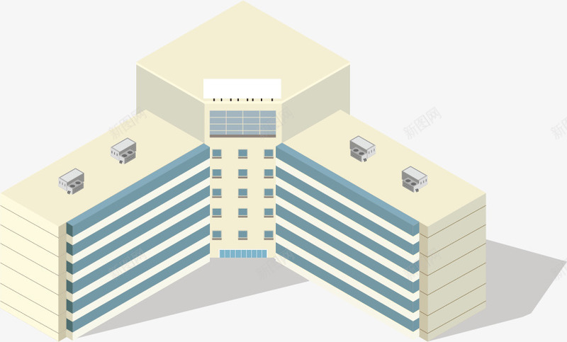 都市地产立体房屋模型png免抠素材_新图网 https://ixintu.com 地产 城镇 都市 高楼