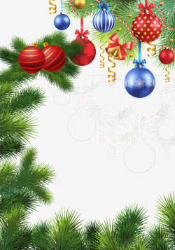 挂满圣诞礼物挂满圣诞礼物的圣诞松树高清图片