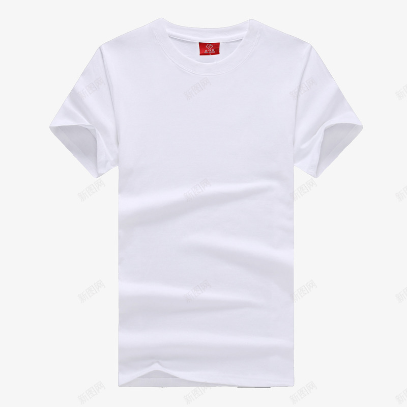 产品实物白色T恤png免抠素材_新图网 https://ixintu.com T恤 半袖 无花纹 白色 衣服