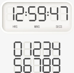 数字日期倒计时高清图片