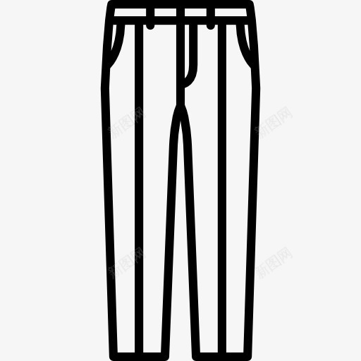 牛津波的西装裤图标png_新图网 https://ixintu.com 时尚 男人 男西裤 衣服 裤子 阳刚