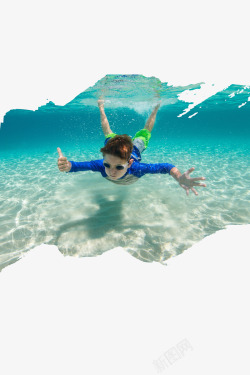 潜水游泳健身游泳比赛背景高清图片