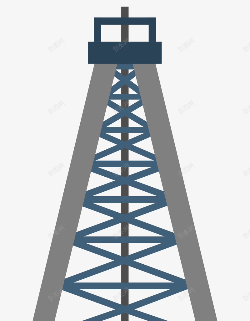 咖啡色卡通铁塔png免抠素材_新图网 https://ixintu.com 37 信号塔 卡通建筑 咖啡色铁塔 标签 装饰图案