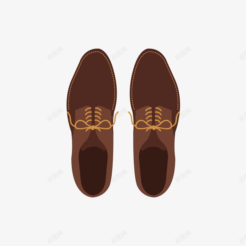 咖啡色的皮鞋png免抠素材_新图网 https://ixintu.com 咖啡色 日用 男士 皮鞋 矢量皮鞋 黄色