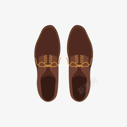 咖啡色皮鞋咖啡色的皮鞋高清图片