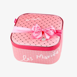 粉色饼干糖果礼盒高清图片