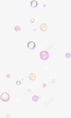 肥皂泡气泡漂浮素材