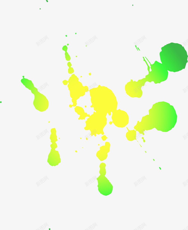 绿色斑斓水彩png免抠素材_新图网 https://ixintu.com 斑斓花纹 涂料 绘画 绿色水彩 美术 闪耀水彩 颜料