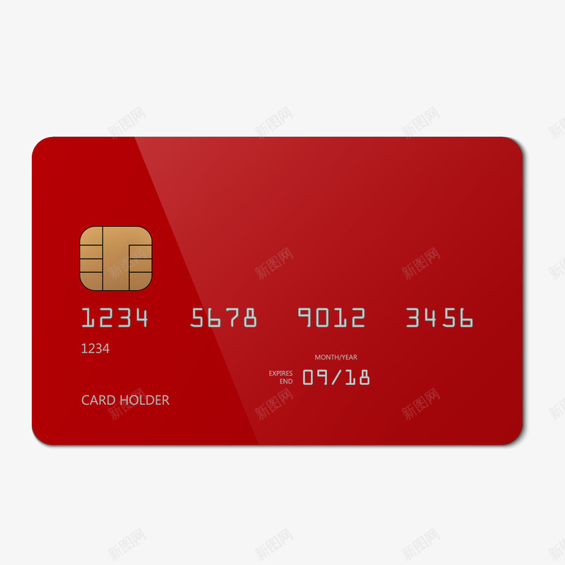 红灰色日常银行卡模型矢量图ai免抠素材_新图网 https://ixintu.com 日常 灰色 红色 红色银行卡 银行卡 银行卡模型 黄色 矢量图