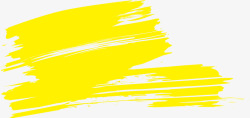 黄色墙刷黄色笔刷矢量图高清图片