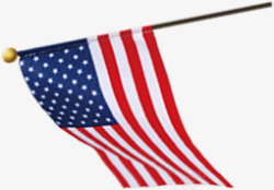 摄影象征美国小旗帜素材