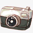 照相机手绘图标psd_新图网 https://ixintu.com 图标 手绘 涂鸦 涂鸦主题 照相机