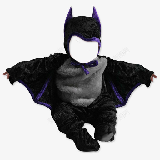 儿童摄影服装蝙蝠png免抠素材_新图网 https://ixintu.com 儿童摄影 儿童服装 服装 蝙蝠