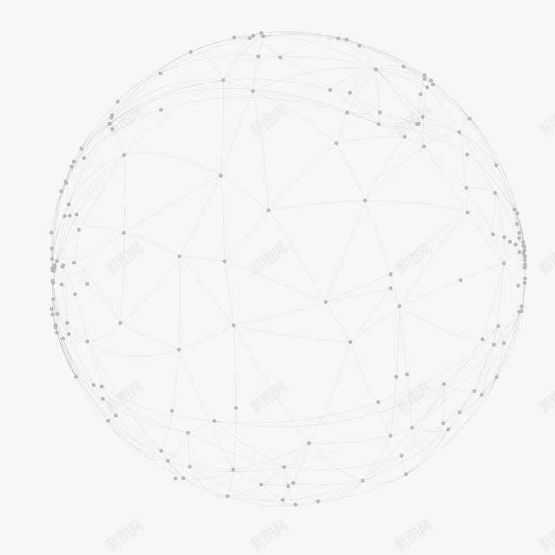 地球网状psd免抠素材_新图网 https://ixintu.com 信息 地球 科技 素材 网状