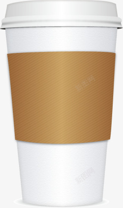 咖啡纸杯矢量图素材