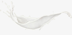 奶白色果实牛奶水波高清图片