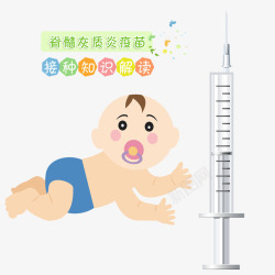 医疗手册疫苗接种宣传图高清图片