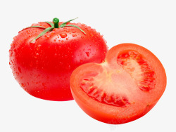 红色小番茄新鲜西红柿圣女果番茄高清图片