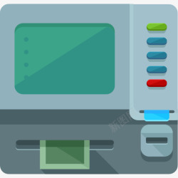 ATM提款机取款机图标高清图片