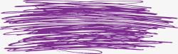 彩铅葡萄紫色彩铅笔刷涂鸦手绘矢量图高清图片
