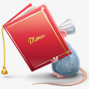 老鼠鼠标书lovelyratpng免抠素材_新图网 https://ixintu.com book mouse rat 书 老鼠 鼠标