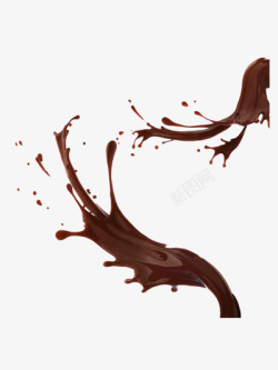 美味的动感水纹巧克力巧克力高清图片